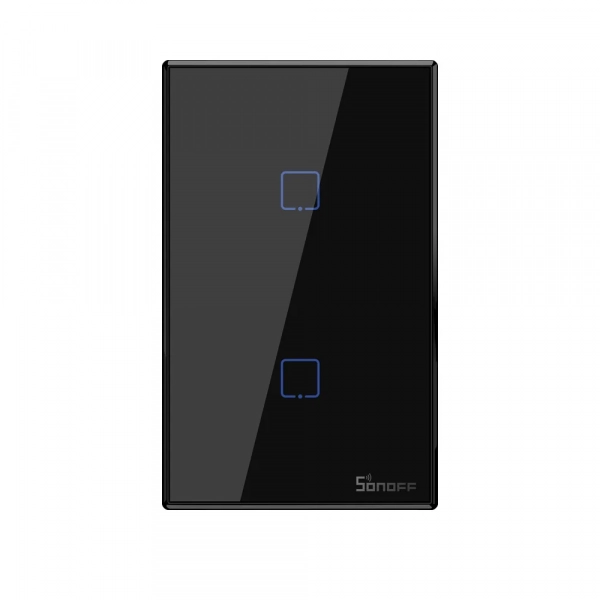 Apagador Sonoff TX Negro T3US2C - Imagen 2