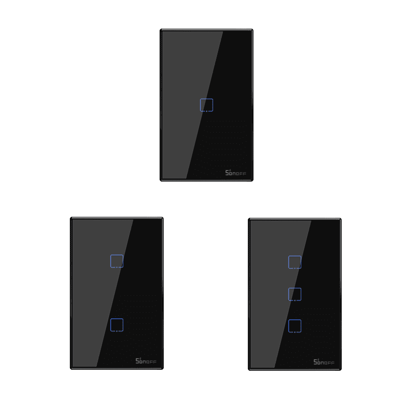 Apagador Sonoff TX Negro T3US2C - Imagen 6