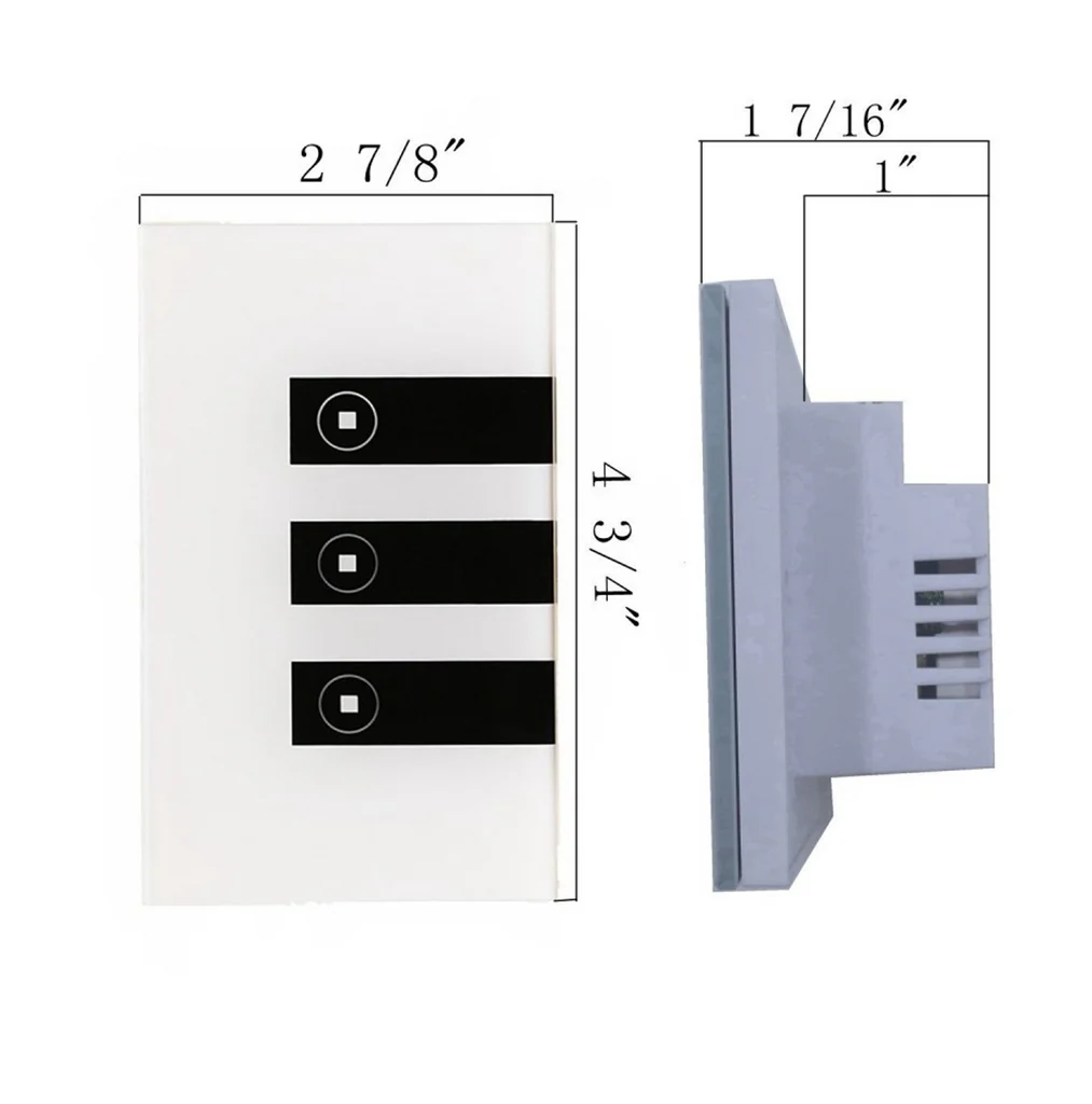Apagador Sonoff Híbrido ByN WiFi 3 canales - Imagen 2