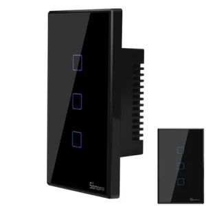 Apagador Sonoff TX Negro T3US3C