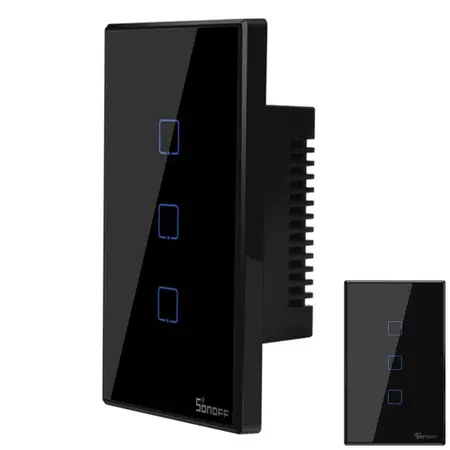 Apagador Sonoff TX Negro T3US3C