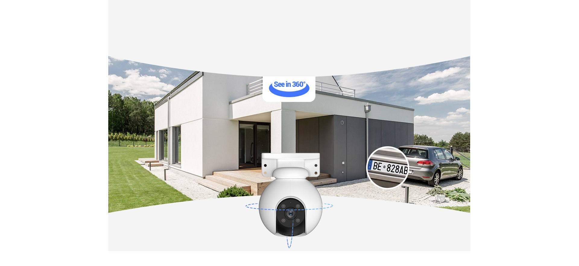 Cámara WiFi EZVIZ H8 Pro - Imagen 2