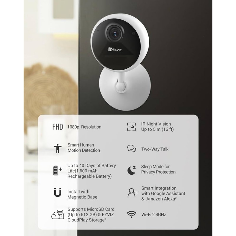 Cámara WiFi EZVIZ CB1 - Imagen 3