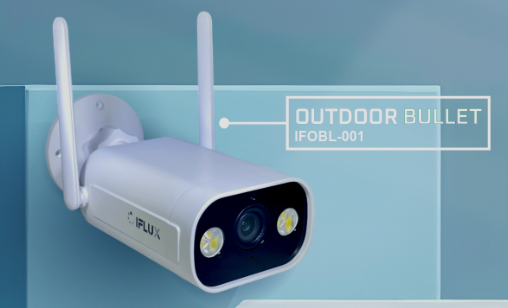 Cámara WiFi para exterior bullet IFLUX IFOBL001