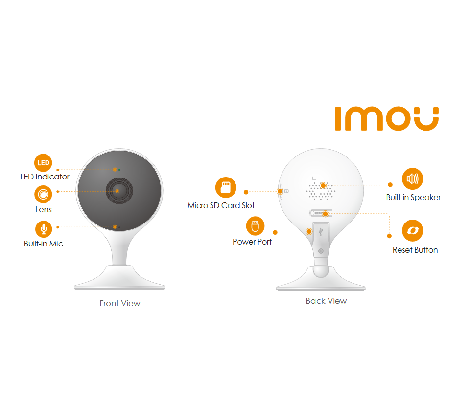 Cámara WiFi IMOU CUE 2 - Imagen 4