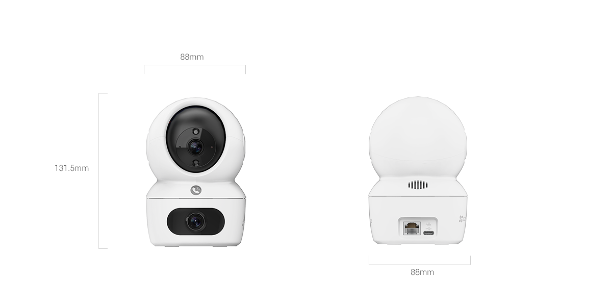 Cámara WiFi EZVIZ H7C DUAL doble lente - Imagen 4