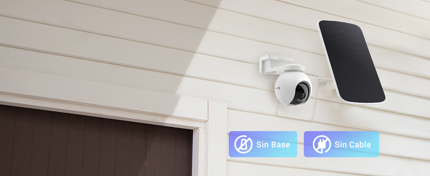 Cámara Wi-Fi con panel solar EZVIZ - Imagen 4