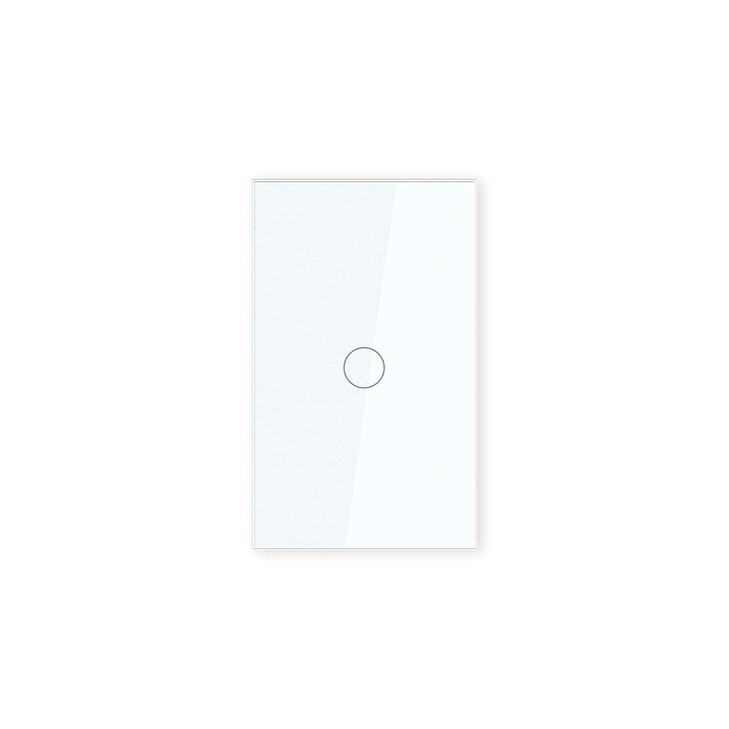 Apagador inteligente WiFi blanco de 1 canal Hibrido | Tuya Smart - SmartLife